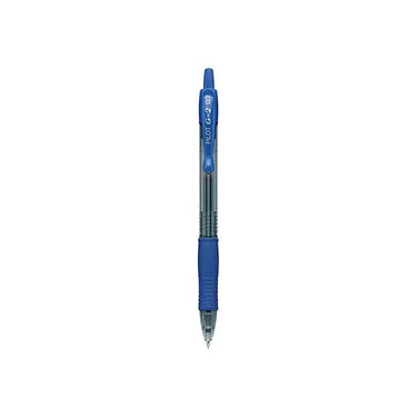 Pilot G2 Retractable Gel Pens, Fine Point, Blue Ink, Dozen (31021)
